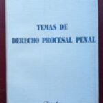 Temas de Derecho Procesal Penal