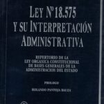 Ley N°18.575 y su Interpretación Administrativa