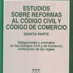 Estudios sobre Reformas al Código Civil y Código de Comercio Quinta Parte - Obligaciones y Contratos en los Códigos Civil y de Comercio, Unificación de las Reglas