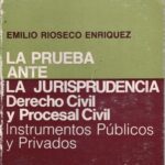 La Prueba ante la Jurisprudencia, Derecho Civil y Procesal Civil – Instrumentos Públicos y Privados