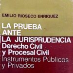 LA PRUEBA ANTE LA JURISPRUDENCIA