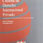 REVISTA CHILENA DE DERECHO INTERNACIONAL  PRIVADO