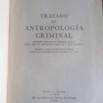 TRATADO DE ANTROPOLOGÍA CRIMINAL