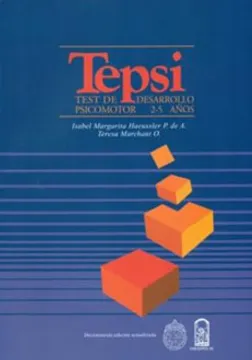 Tepsi Test de Desarrollo Psicomotor 2-5 Años - 16ª Edición.