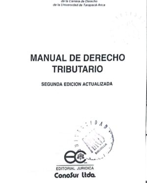 Manual de Derecho Tributario- Segundo Edición Actualizada