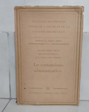 Lo Contencioso Administrativo. ( USADO)