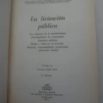 La Licitación Publica. usado bien cuidado