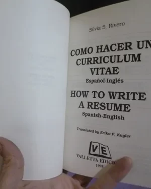 COMO HACER UN CURRÍCULUM VITAE