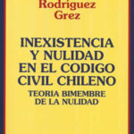 Inexistencia y Nulidad en el Código Civil Chileno  ( usado)