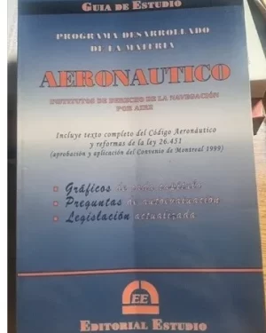 Aeronáutico.Institutos de Derecho en La Navegación Por Aire (Usado)