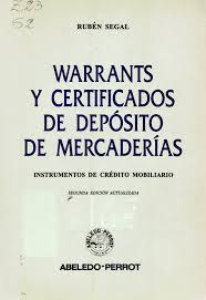 WARRANTS Y CERTIFICADOS DE DEPOSITO