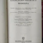 Legislación Soviética Moderna