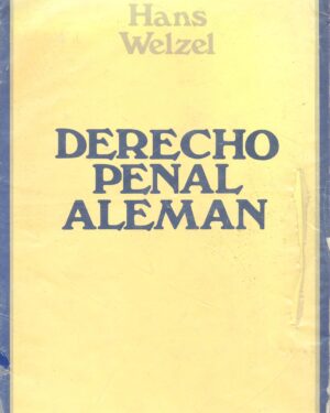 Derecho Penal Alemán: Parte General