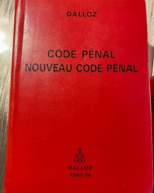 CODE PENAL NOUVEAU CODE PENAL