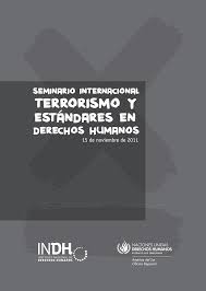 Seminario internacional de terrorismo y estándares en derechos humanos