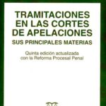 Tramitaciones en las Cortes de Apelaciones. Sus Principales Materias