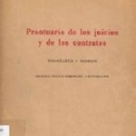 Prontuario de los Juicios y de los Contratos