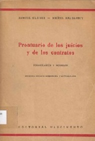 Prontuario de los Juicios y de los Contratos