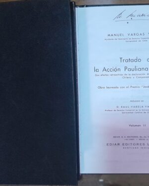 TRATADO DE LA ACCIÓN PAULINA CONCURSAL - 2 Tomos