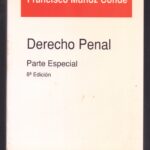 DERECHO PENAL, PARTE ESPECIAL (OCTAVA EDICIÓN)