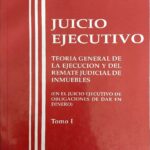 Juicio Ejecutivo Tomo I