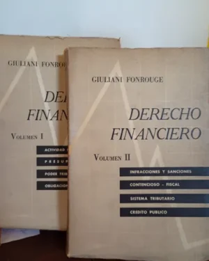 Derecho Financiero - 2 Tomos