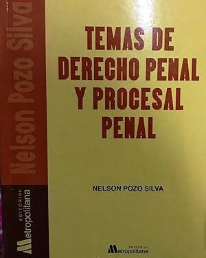 Temas de Derecho Penal y Procesal Penal