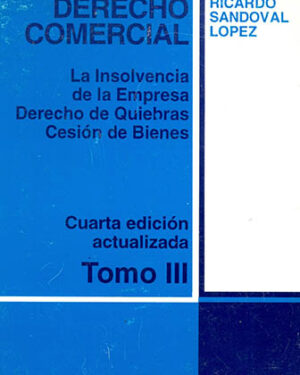 Derecho comercial. Tomo III