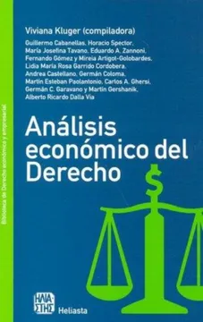 Análisis Económico del Derecho