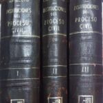 Instituciones del Proceso Civil - 3 Tomos