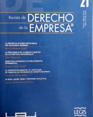 Revista de DERECHO de la EMPRESA