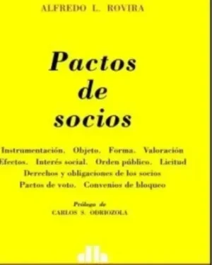 PACTOS DE SOCIOS