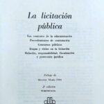 LA LICITACIÓN PUBLICA