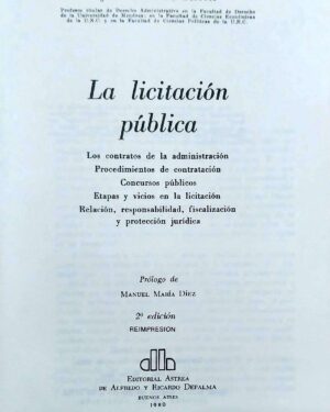 LA LICITACIÓN PUBLICA