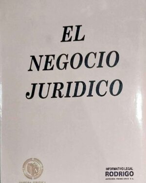 EL NEGOCIO JURIDICO