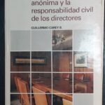 De la sociedad anónima y la responsabilidad civil de los directores